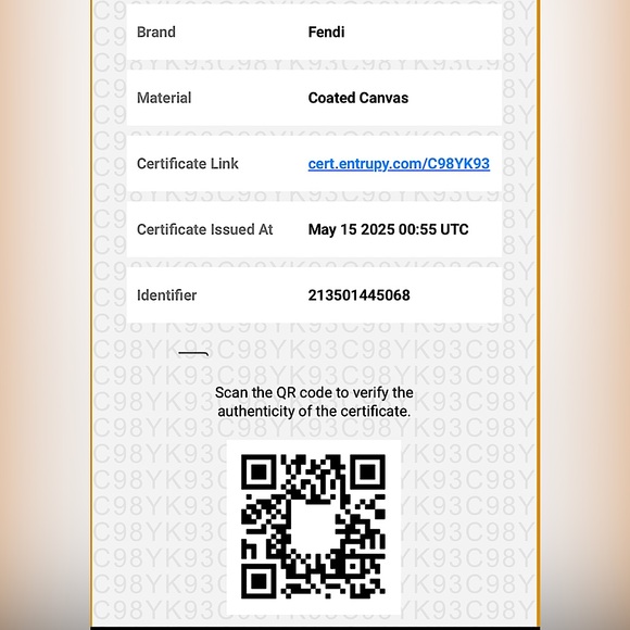 FENDI - PEQUIN STRIPE BI-FOLD WALLET - Picture 16 of 16